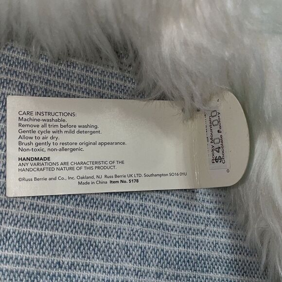 Easter Bunny Stuffed Animal - Picture 9 of 9